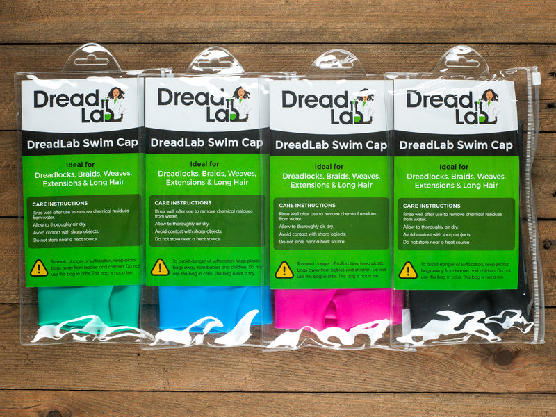 DreadLab - Dreadlocks Große Badekappe (Mehrere Farben und Größen)