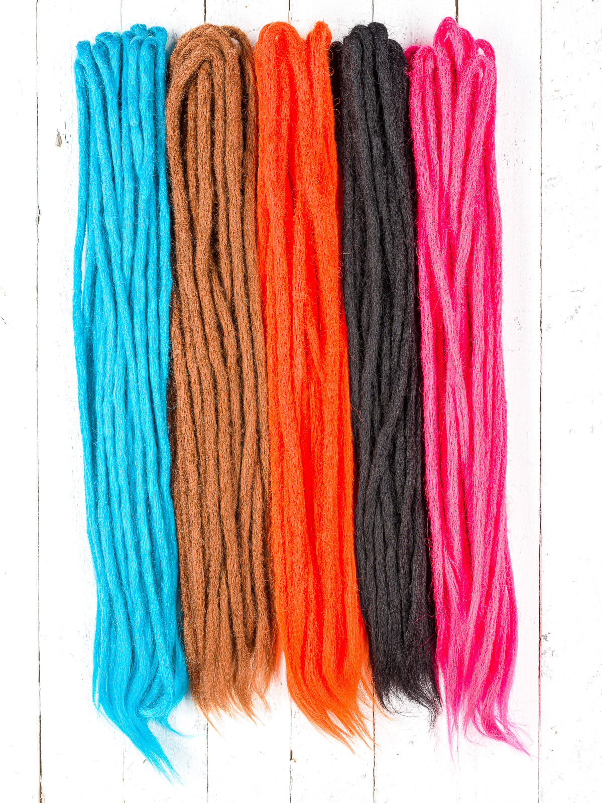 Dreadlab -Doppel-Endende Synthetische Dreadlocks (Pack Of 10) Häkeln Extensions