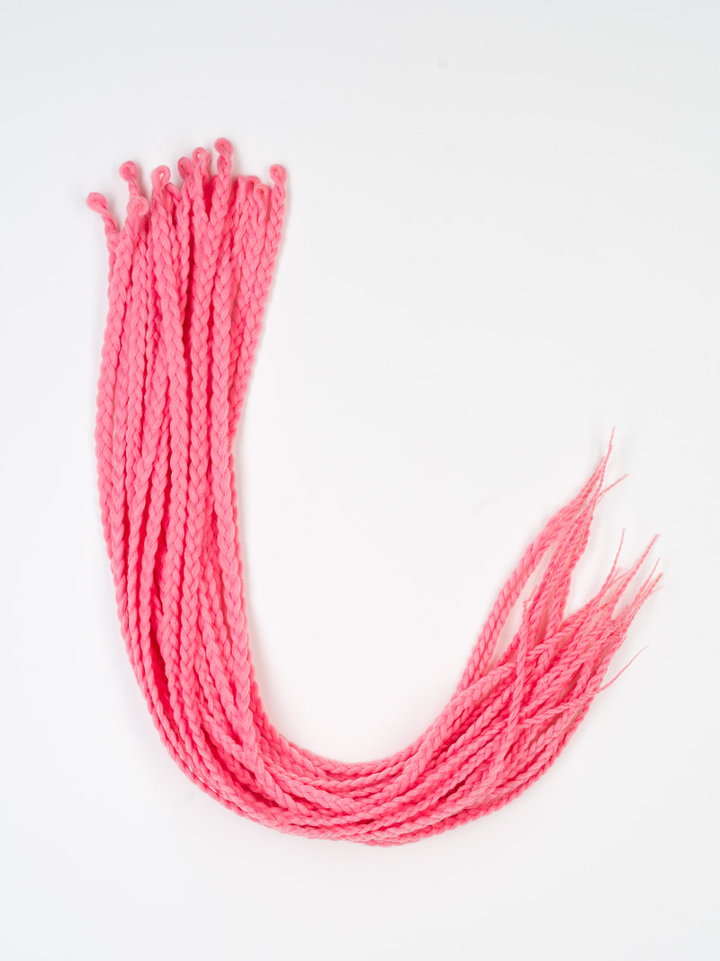 DreadLab - Box Braids Vorgeflochtene senegalesische Zöpfe mit einem Ende (24"/ 60cm)