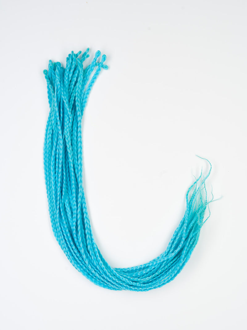 DreadLab - Box Braids Vorgeflochtene senegalesische Zöpfe mit einem Ende (24"/ 60cm)