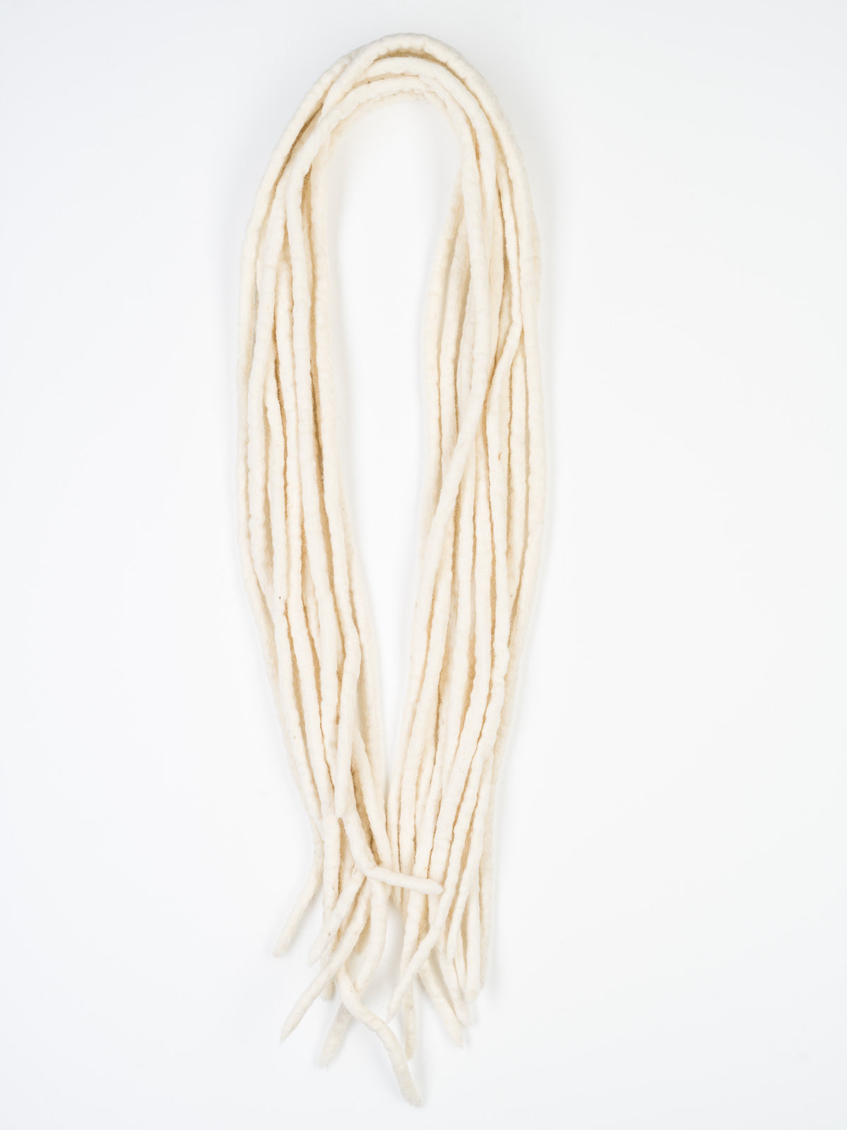 DreadLab - Doppelendige Gefilzte Dreadlocks aus Merinowolle (24"/ 60cm)