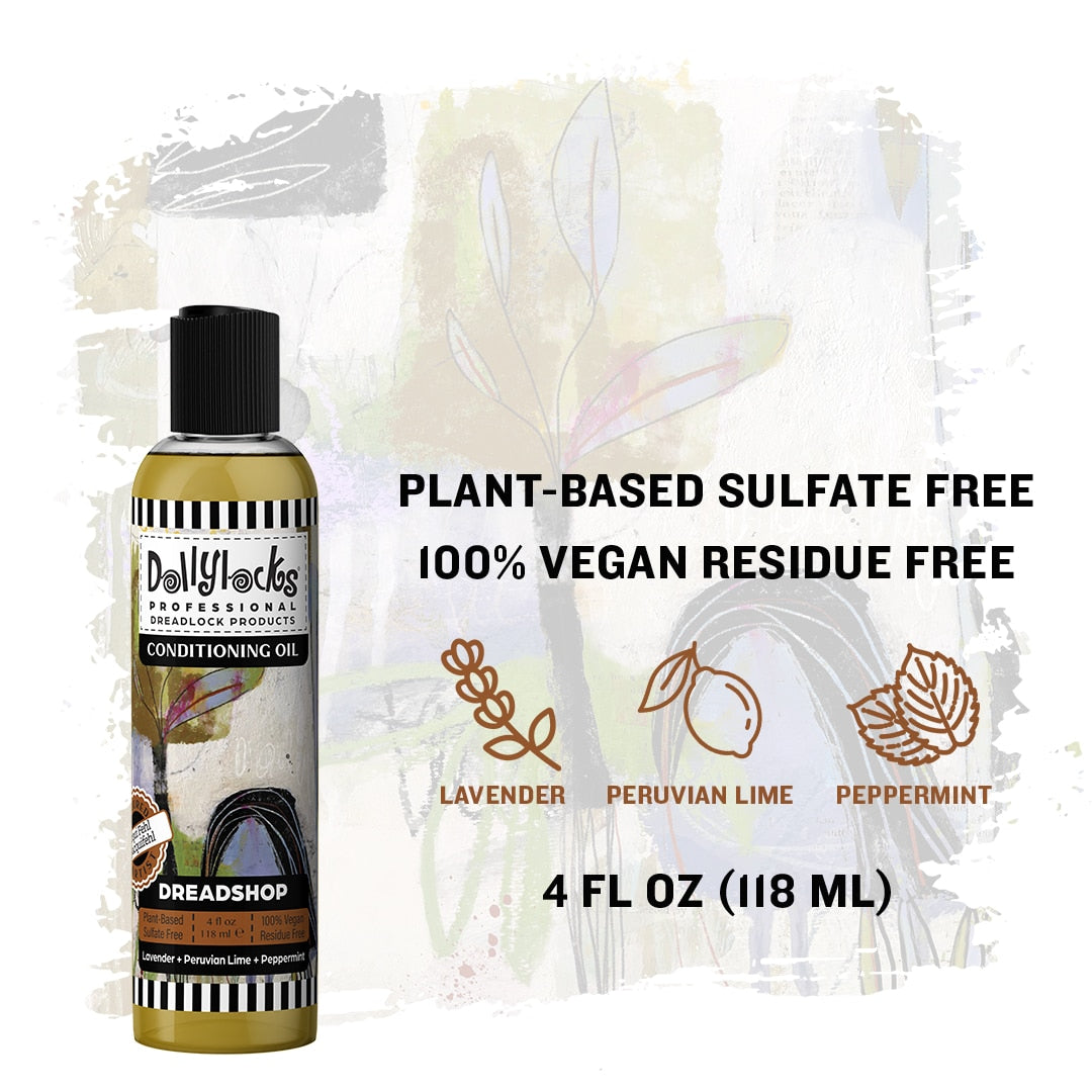 Dollylocks - Flüssiges Dreadlocks Conditioning Öl  - (4oz/118ml)