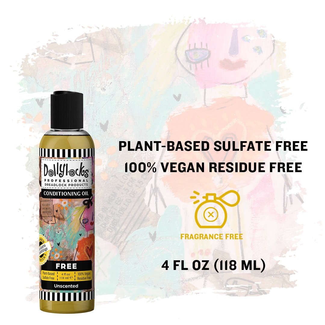 Dollylocks - Flüssiges Dreadlocks Conditioning Öl  - (4oz/118ml)