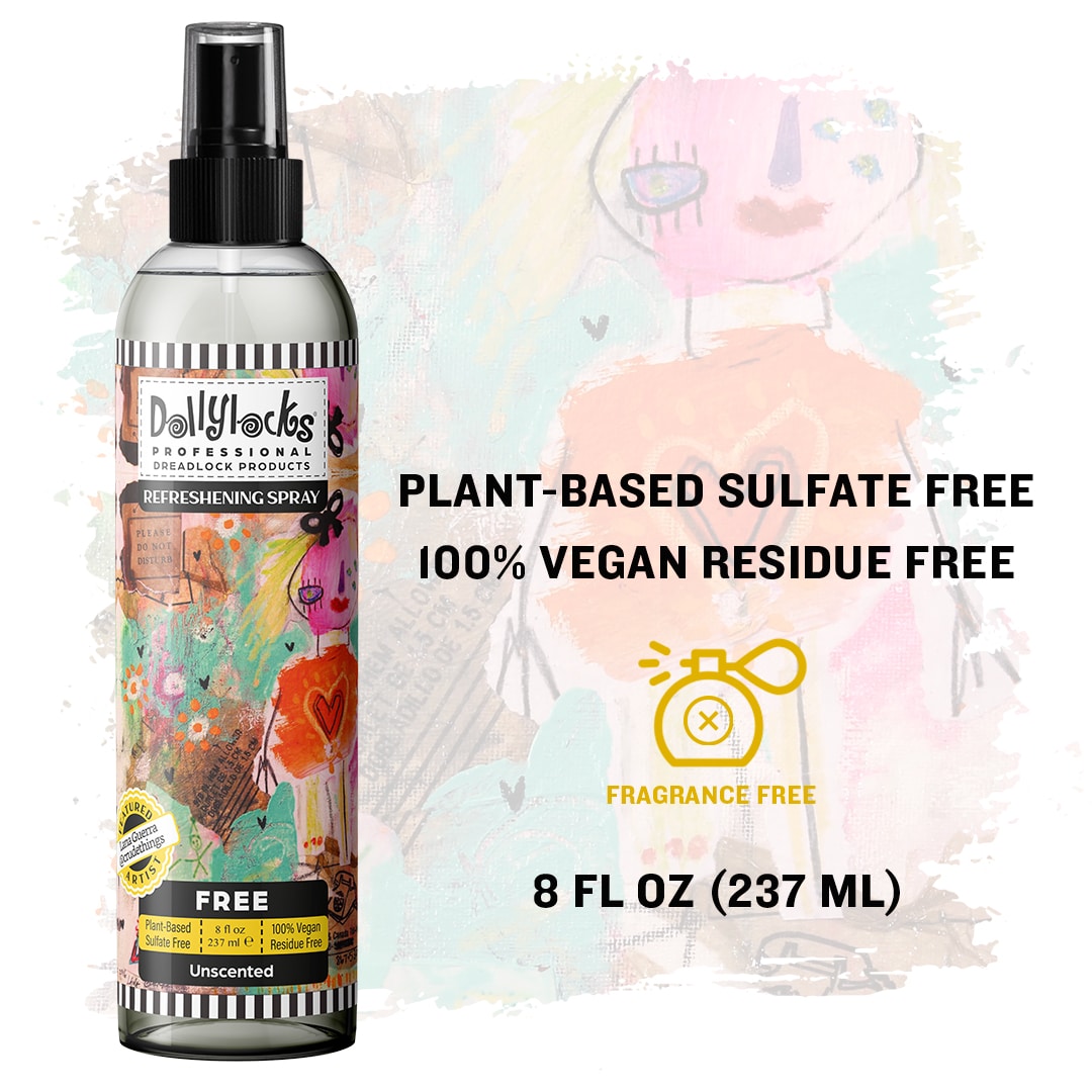 Dollylocks - Flüssiges Dreadlocks Erfrischungsspray - (8oz/237ml)