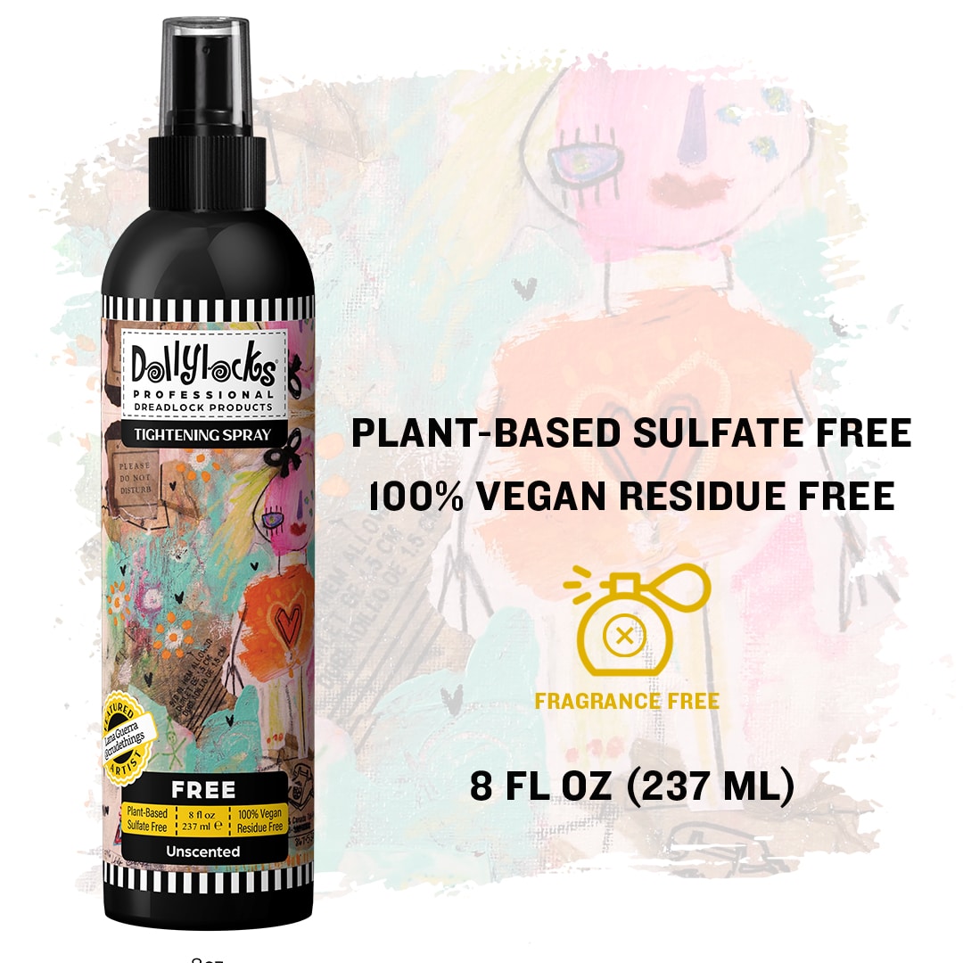 Dollylocks - Flüssiges Dreadlocks Festigendes Spray- (8oz/237ml)