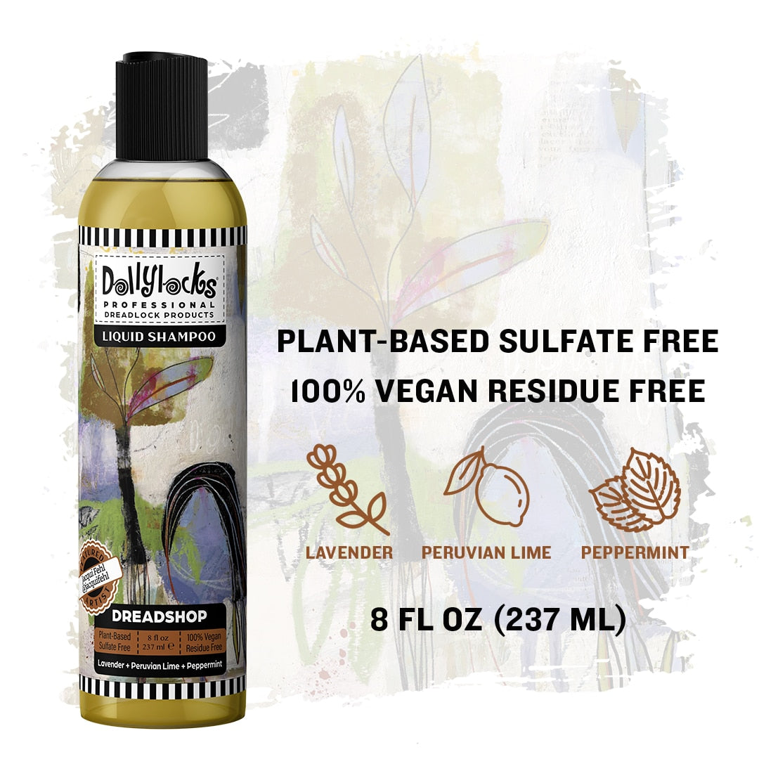 Dollylocks - Flüssiges Dreadlocks Shampoo - (8oz/237ml)