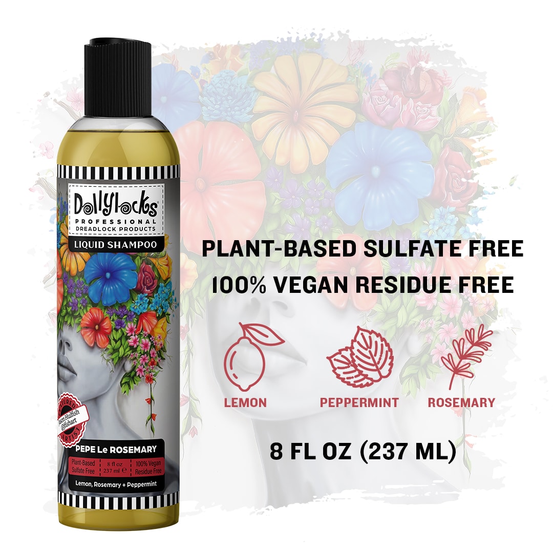 Dollylocks - Flüssiges Dreadlocks Shampoo - (8oz/237ml)