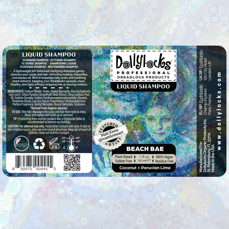 Dollylocks - Flüssiges Dreadlocks Shampoo Testgröße - (1oz/30ml)