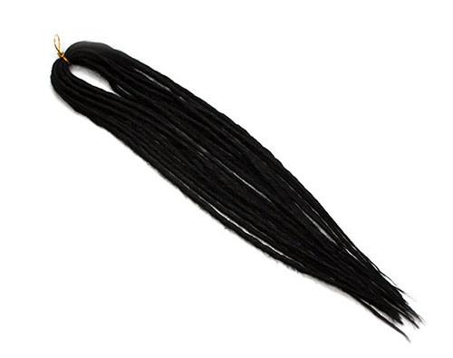 Elysee Star - Black Synthetische Dreadlocks (Doppelendend) 100g