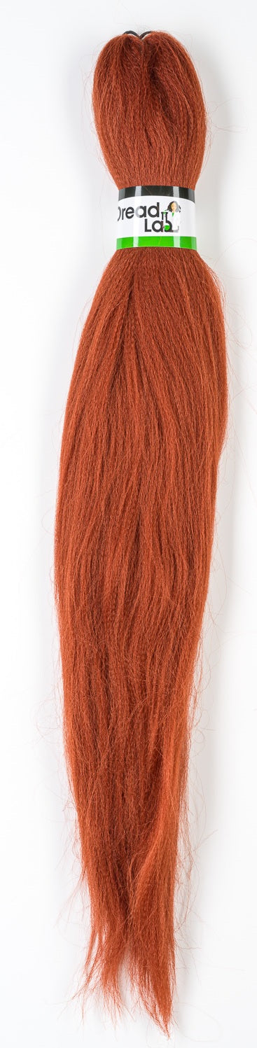 DreadLab - Vorgestrecktes Zopfhaar, einfarbig (26" / 65 cm)