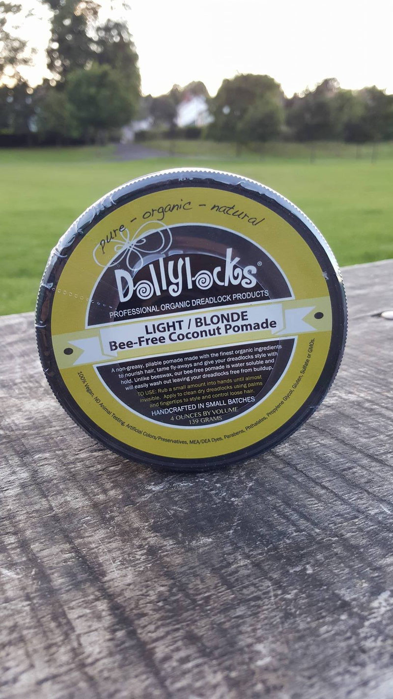 Dollylocks - Dreadlocks Pomade - 'Beeswax Alternative' (Light/Blondee 4oz/118ml)