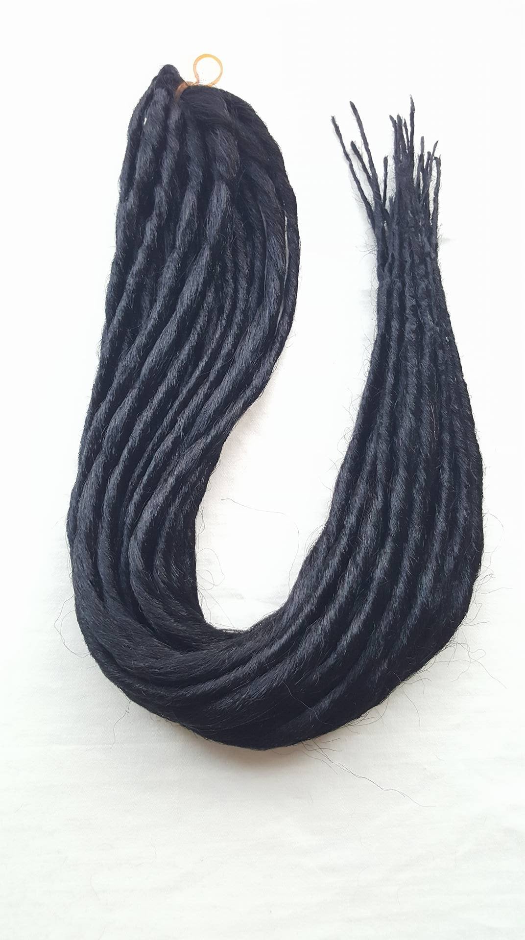 Elysee Star - Black Synthetische Dreadlocks (Doppelendend) 100g