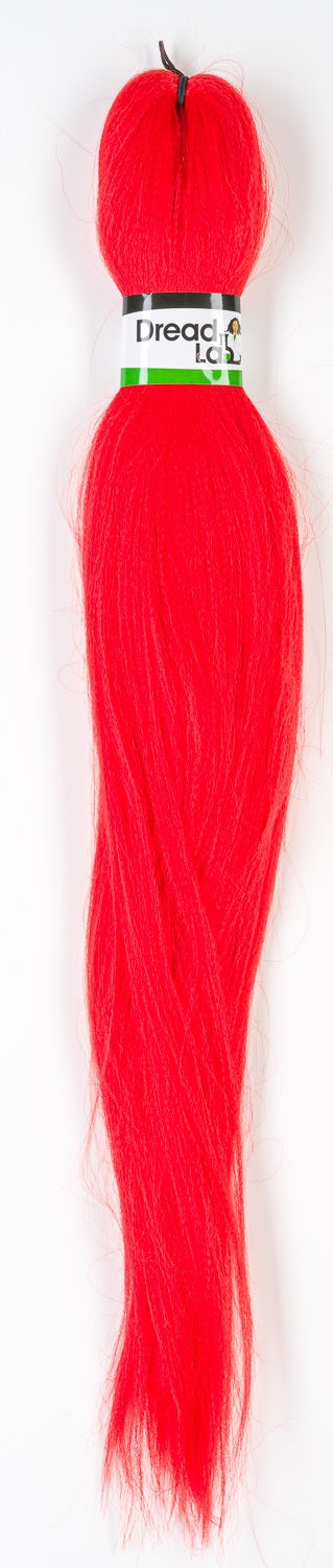 DreadLab - Vorgestrecktes Zopfhaar, einfarbig (26" / 65 cm)