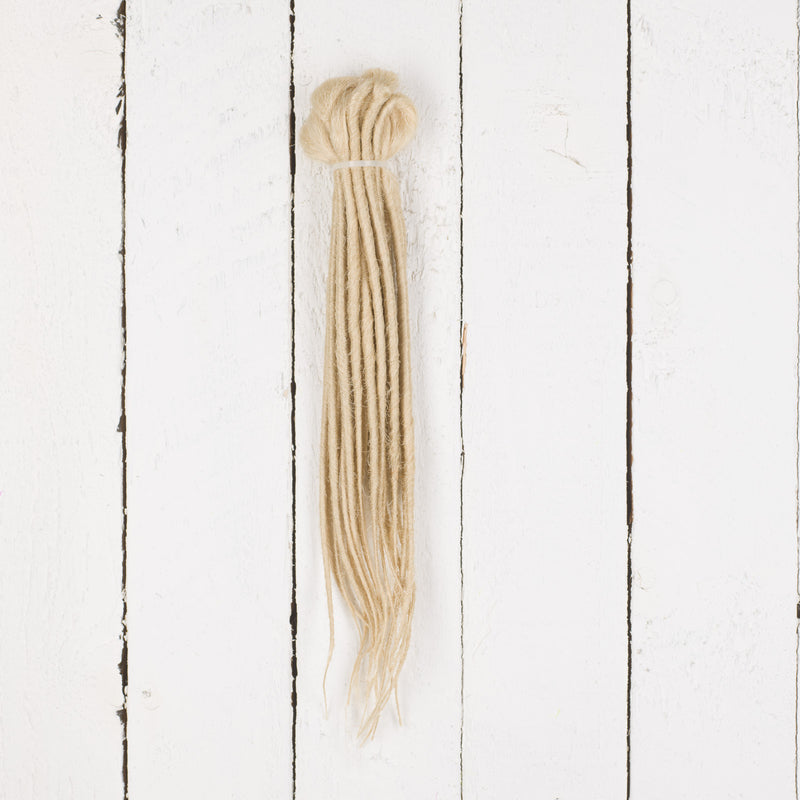 Dreadlab - Kurze Doppel-Endende Syntethische Dreadlocks (Halber Kopf-Kit) Gekämmte Extensions