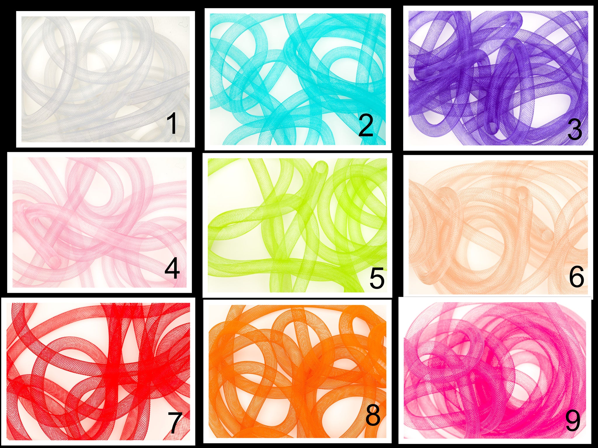 DreadLab - Schlauchförmige Crin 4 mm Dünn (5 Meter)