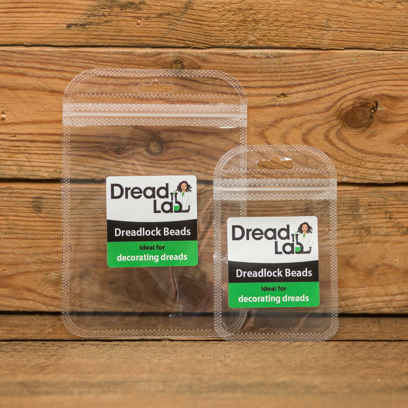 DreadLab - Hinoki Holz Dread Perlen Kaffee Farbe
