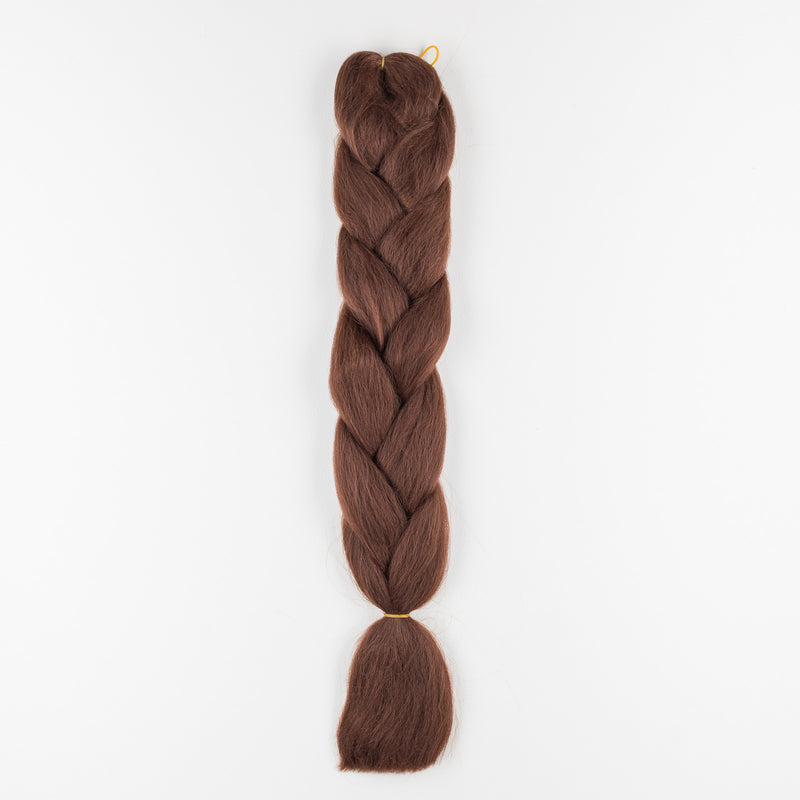 DreadLab - Synthetisch Jumbo Flechten Haar Einzelner Tone (24"/60cm)