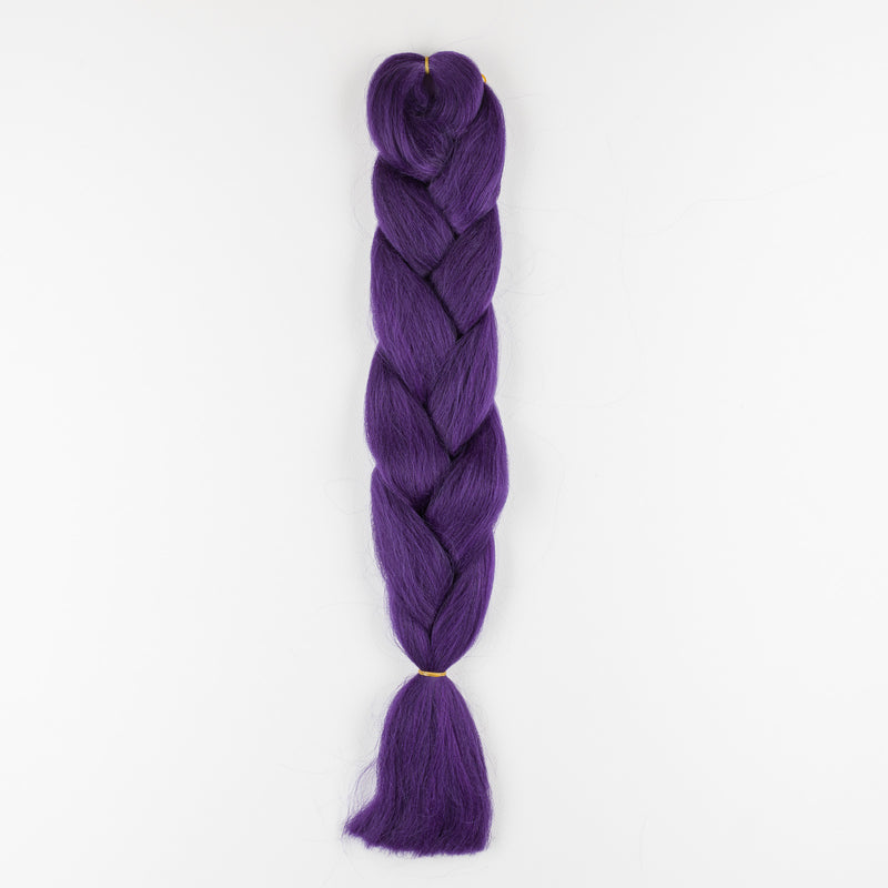 DreadLab - Synthetisch Jumbo Flechten Haar Einzelner Tone (24"/60cm)