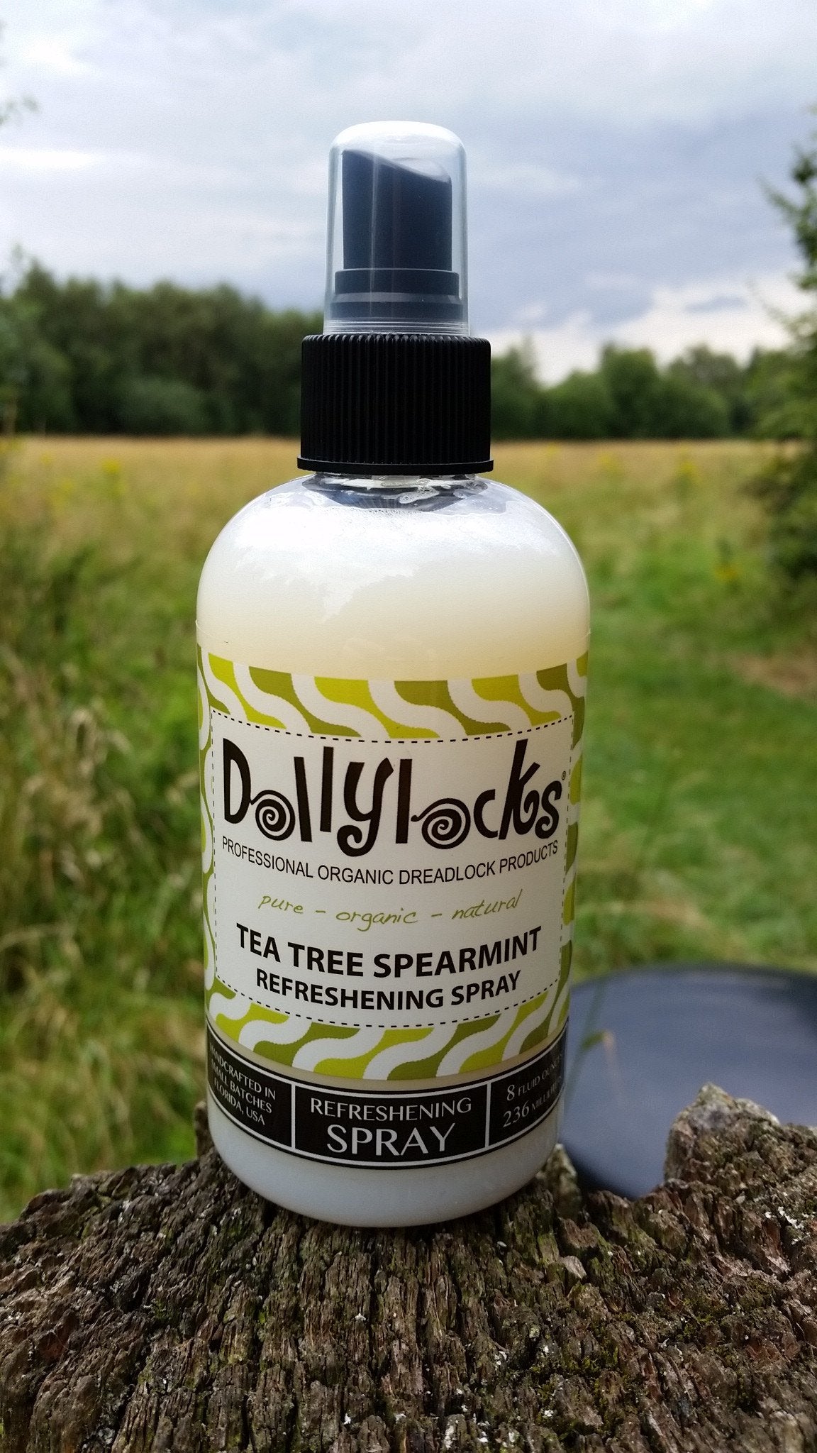 Dollylocks - Dreadlocks Erfrischungsspray - Tea Tree Spearmint (8oz/227ml)