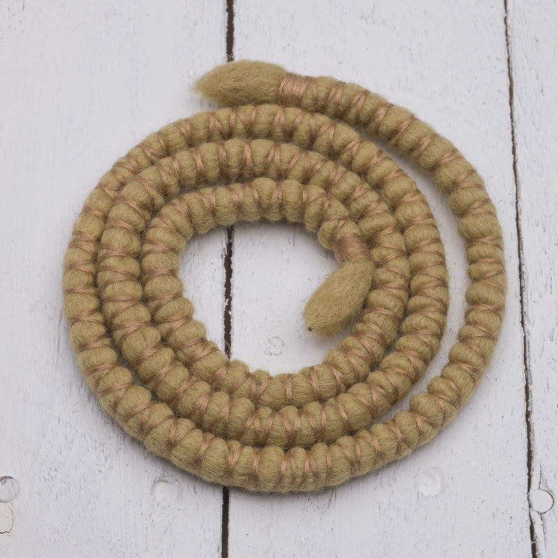 DreadLab - Biegbare Spiral Dread Binden (Gefilzte Merinowolle)