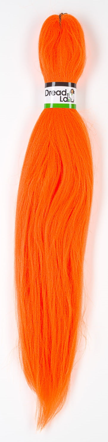 DreadLab - Vorgestrecktes Zopfhaar, einfarbig (26" / 65 cm)