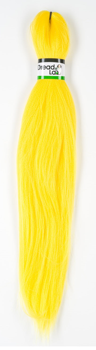 DreadLab - Vorgestrecktes Zopfhaar, einfarbig (26" / 65 cm)