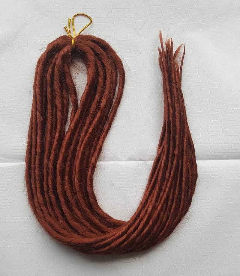 Elysee Star - #29 Light Burgundy Synthetische Dreadlocks (Doppelendend) (10 Pack)