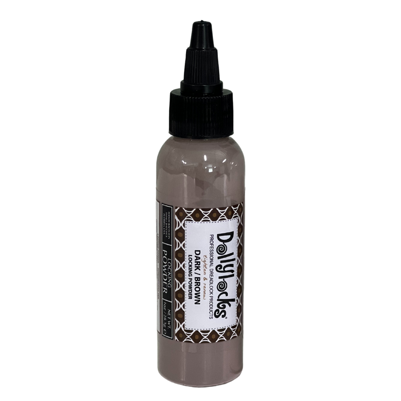 Dollylocks - Dreadlocks 'Trockenshampoo' Lockendes Puder Dark/Brown (1oz)