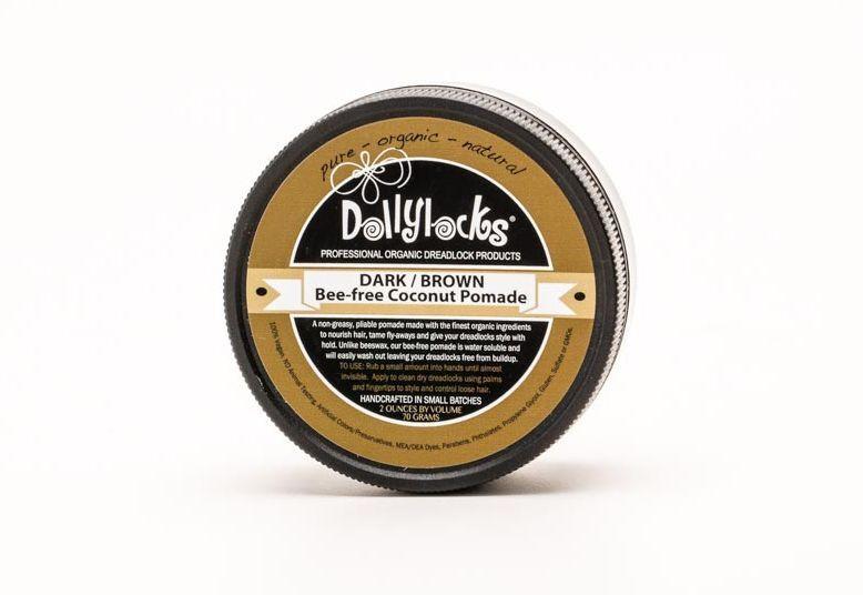 Dollylocks - Dreadlocks Pomade - 'Beeswax Alternative' (Dark/Brown 2oz/66g)