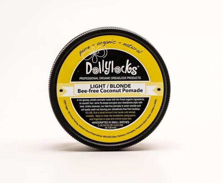 Dollylocks - Dreadlocks Pomade - 'Beeswax Alternative' (Light/Blondee 2oz/66g)