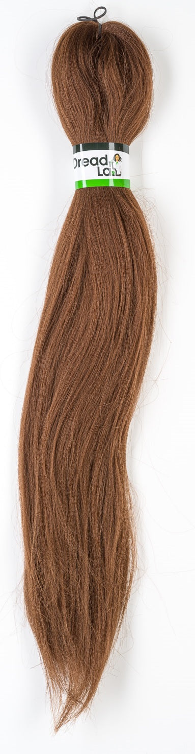 DreadLab - Vorgestrecktes Zopfhaar, einfarbig (26" / 65 cm)