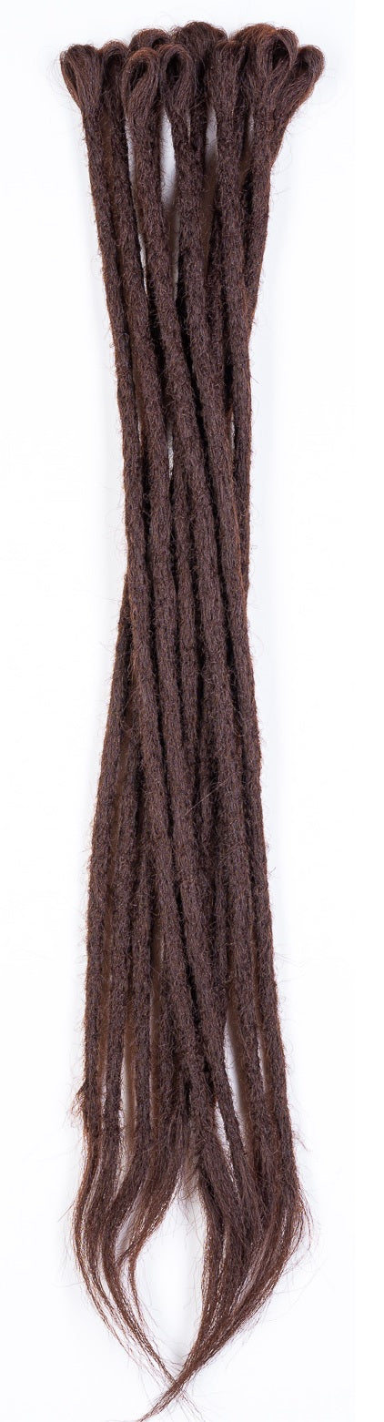 Dreadlab -Einfach-Endende Synthetische Dreadlocks (Pack Of 10) Häkeln Extensions