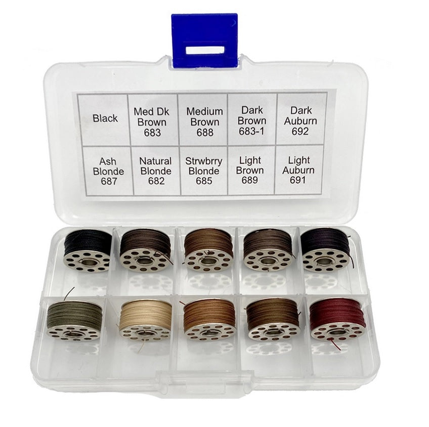 Dollylocks Mini Nylonfaden-Sampler (10 Stück)