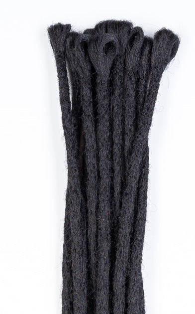 Dreadlab -Einfach-Endende Synthetische Dreadlocks (Pack Of 10) Häkeln Extensions