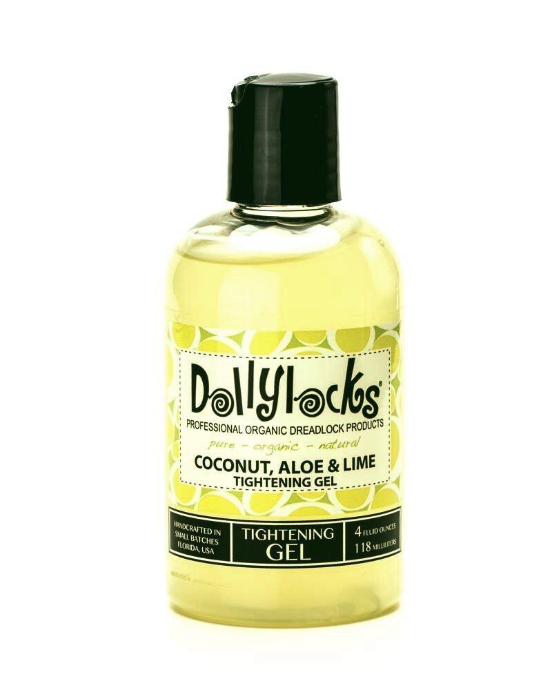 Dollylocks - Dreadlocks Gel Coconut, Aloe & Lime (4oz/118ml)