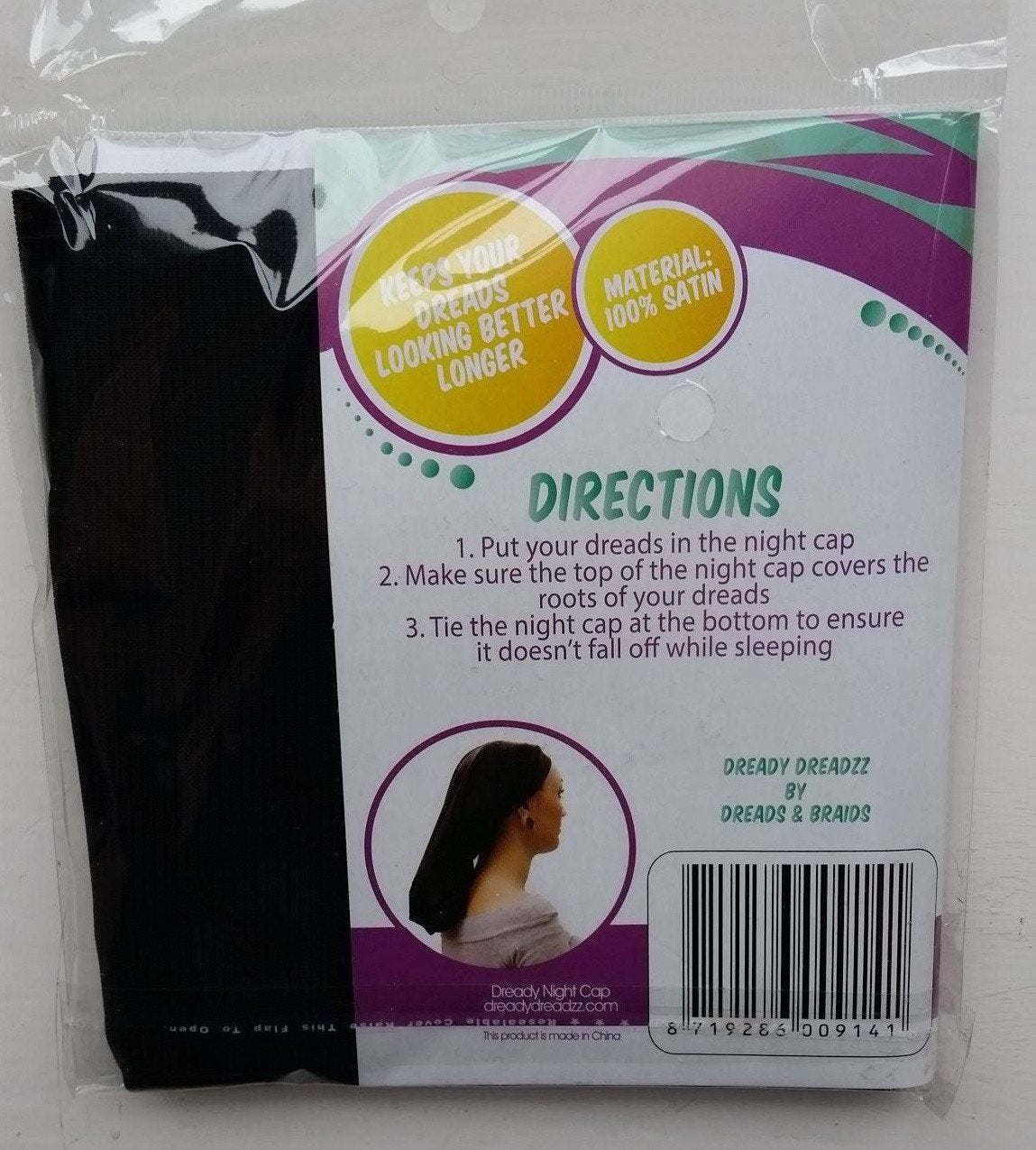Dready Dreadzz - Dreadlocks Nachtkappe