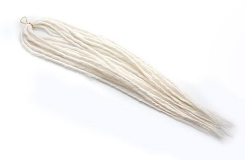 Elysee Star - #Snowwhite Synthetische Dreadlocks (Doppelendend) (10 Pack)