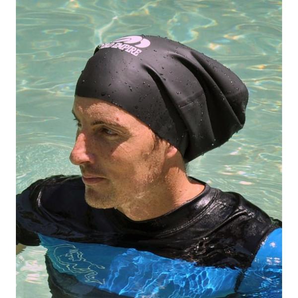 Dread Empire - Extra Große Schwimmkappe (Schwarz) Dreadlocks / Braids / Weaves / Extensions