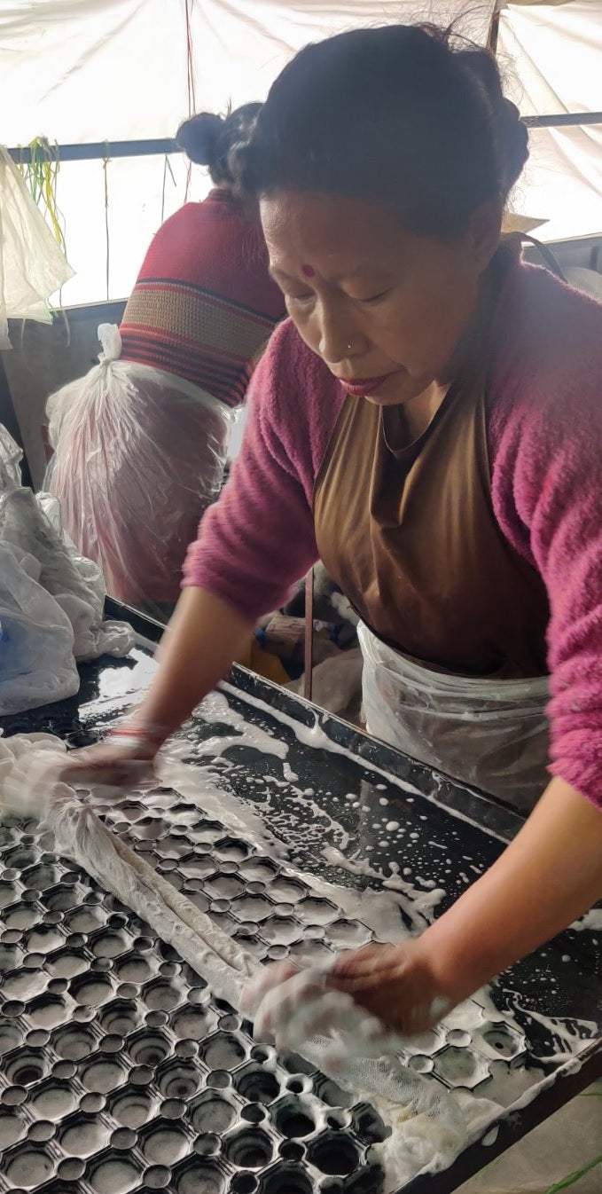 DreadLab - Biegbare Spiral Dread Binden (Gefilzte Merinowolle)