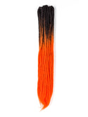 Dreadlab -Doppel-Endende Synthetische Dreadlocks (Pack Of 10) Ombre Häkeln Extensions