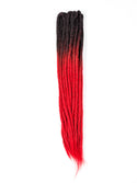 Dreadlab -Doppel-Endende Synthetische Dreadlocks (Pack Of 10) Ombre Häkeln Extensions