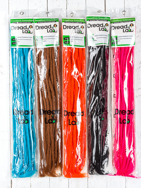Dreadlab -Doppel-Endende Synthetische Dreadlocks (Pack Of 10) Häkeln Extensions