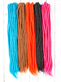 Dreadlab -Doppelt-Endende Synthetische Dreadlocks (Pack Of 10) Häkeln Extensions Group