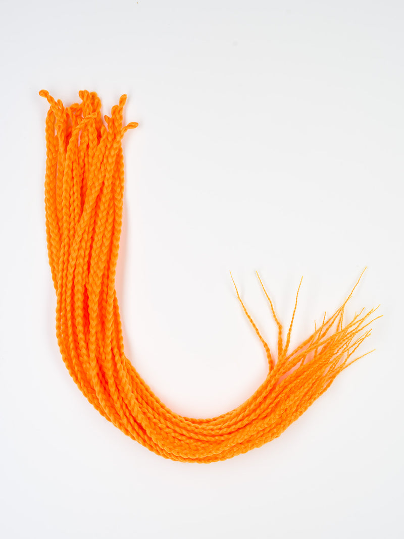 DreadLab - Box Braids Vorgeflochtene senegalesische Zöpfe mit einem Ende (24"/ 60cm)