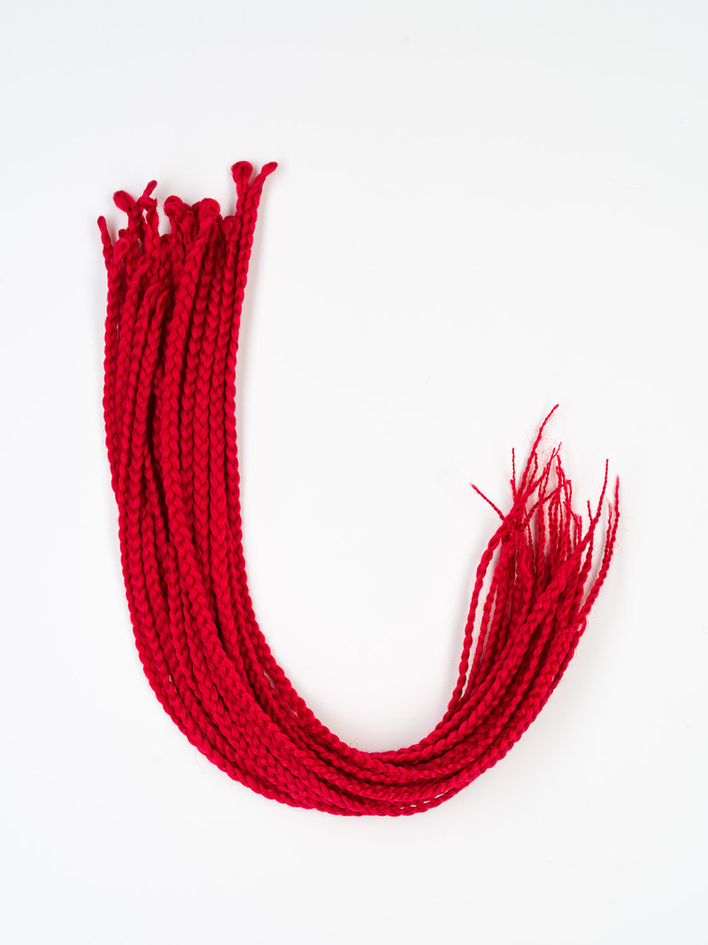 DreadLab - Box Braids Vorgeflochtene senegalesische Zöpfe mit einem Ende (24"/ 60cm)