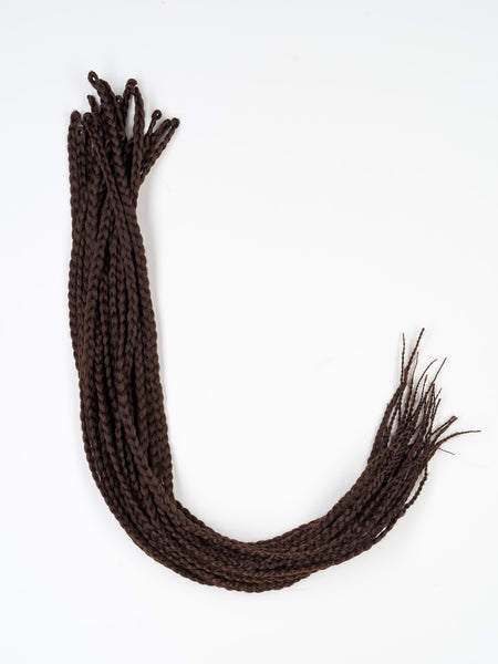 DreadLab - Box Braids Vorgeflochtene senegalesische Zöpfe mit einem Ende (24"/ 60cm)