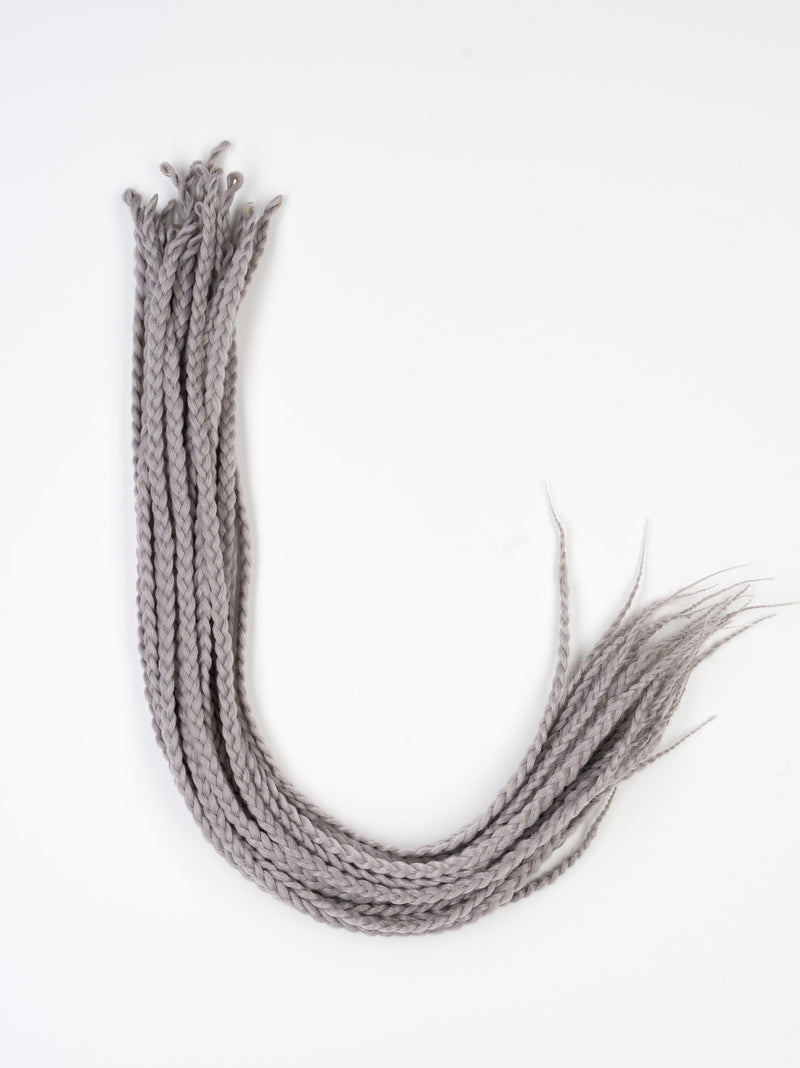 DreadLab - Box Braids Vorgeflochtene senegalesische Zöpfe mit einem Ende (24"/ 60cm)