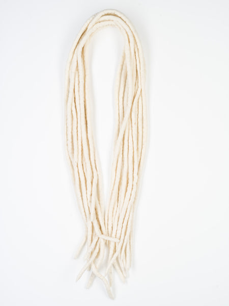DreadLab - Doppelendige Gefilzte Dreadlocks aus Merinowolle (24"/ 60cm)
