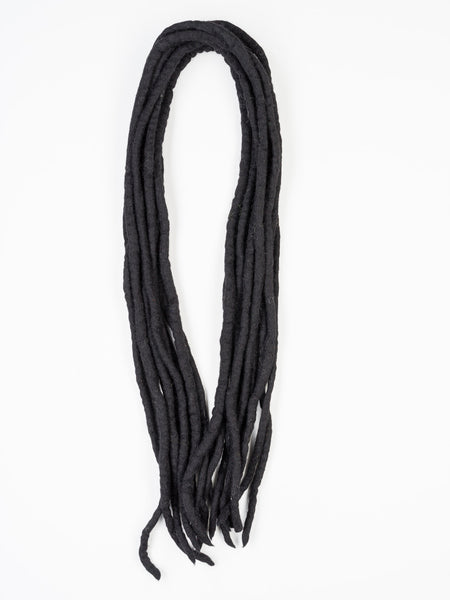 DreadLab - Doppelendige Gefilzte Dreadlocks aus Merinowolle (24"/ 60cm)