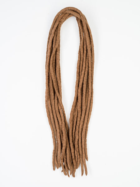 DreadLab - Doppelendige Gefilzte Dreadlocks aus Merinowolle (24"/ 60cm)